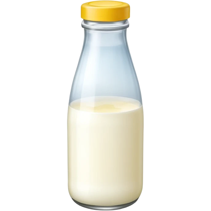 baby Milk bottle with yellow cap  emoji