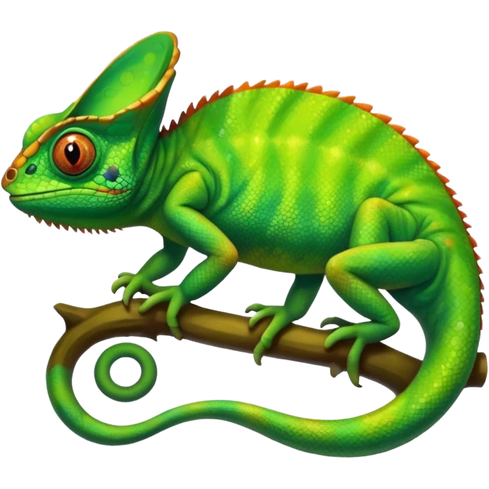 Chameleon emoji