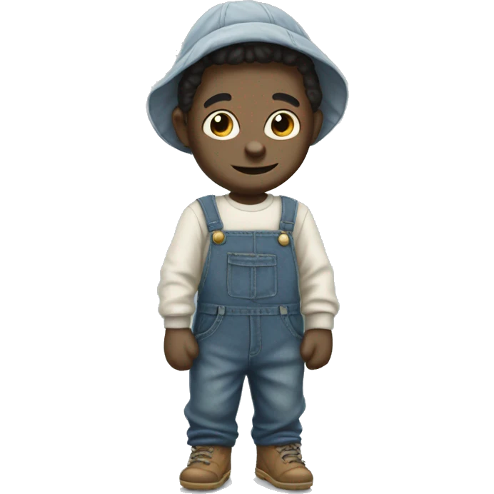 Grogu in a Dungarees emoji