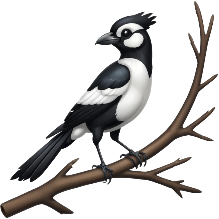 Magpie emoji