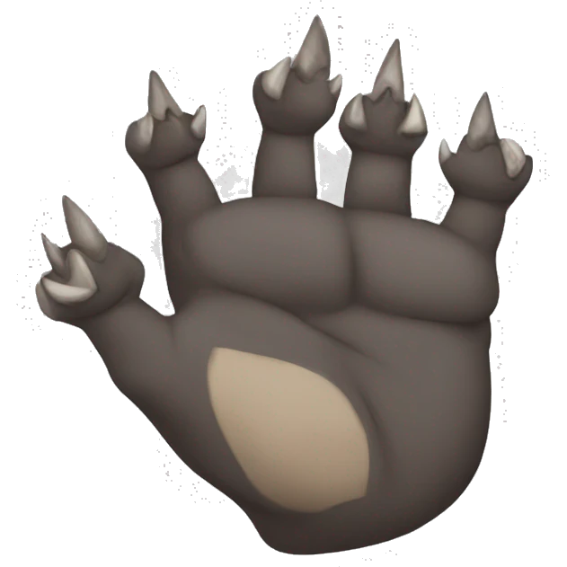 feral claws emoji