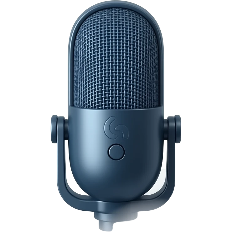 Logitech Blue Yeti Microphone in White Mist emoji