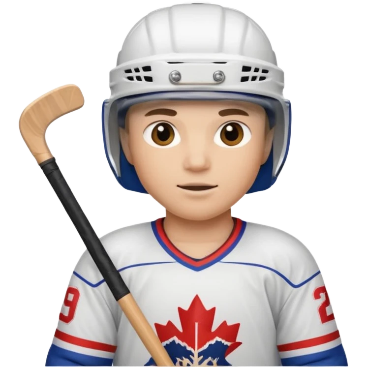 Hockey sur glace joueur  emoji