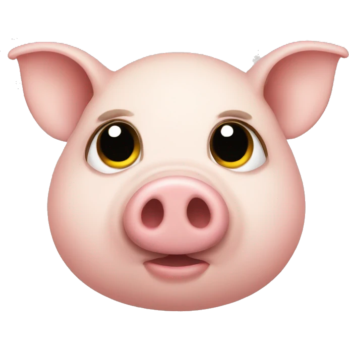 Pig nose cute emoji