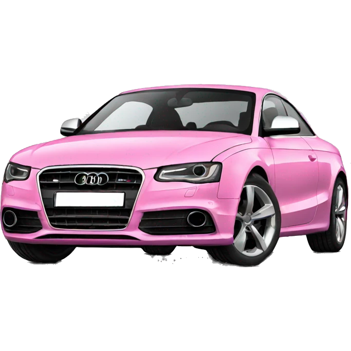 Pink audi emoji
