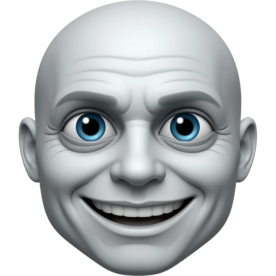 Creepy killer smile emoji emoji