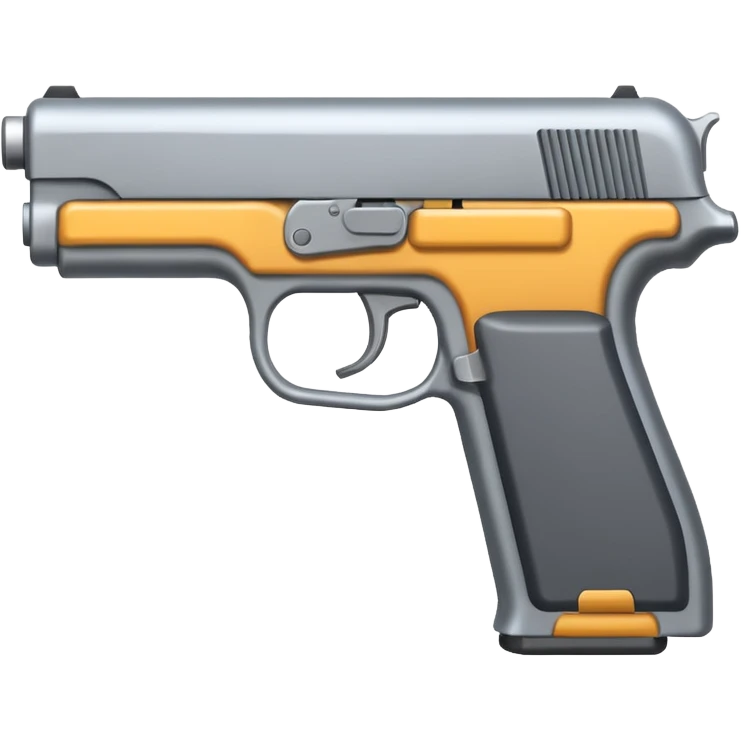 Gun, only magazine. emoji