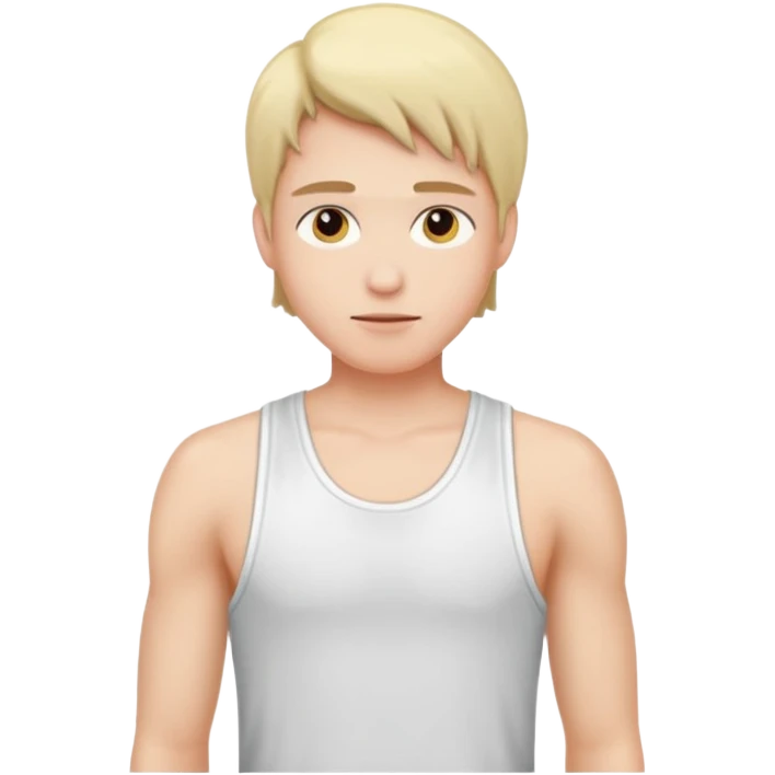 White singlet emoji