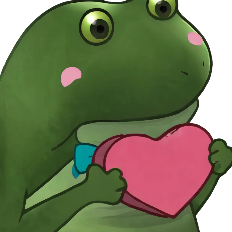 Light pink heart emoji