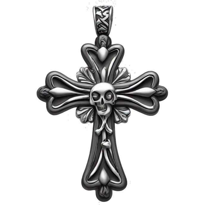 Chrome hearts cross emoji