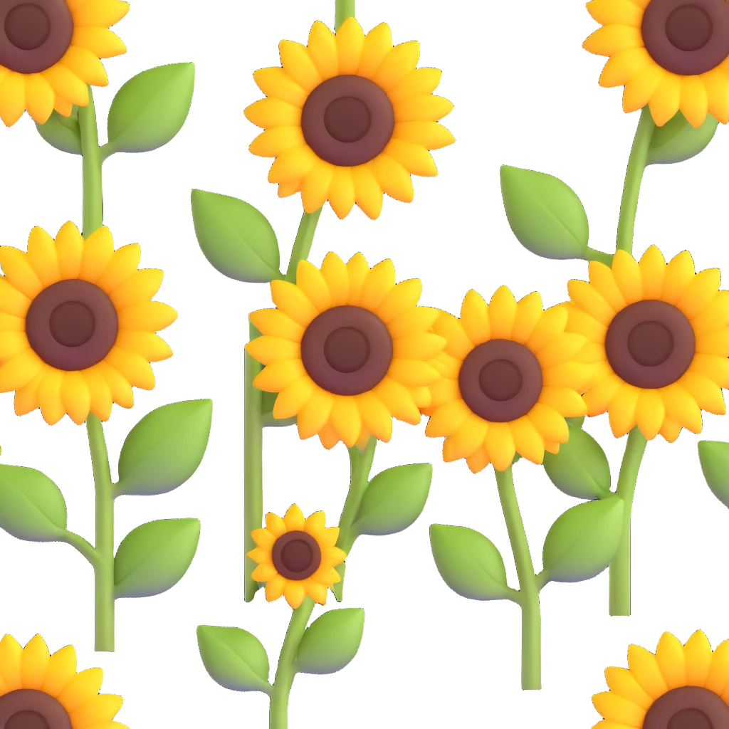 beautiful sunflower emoji