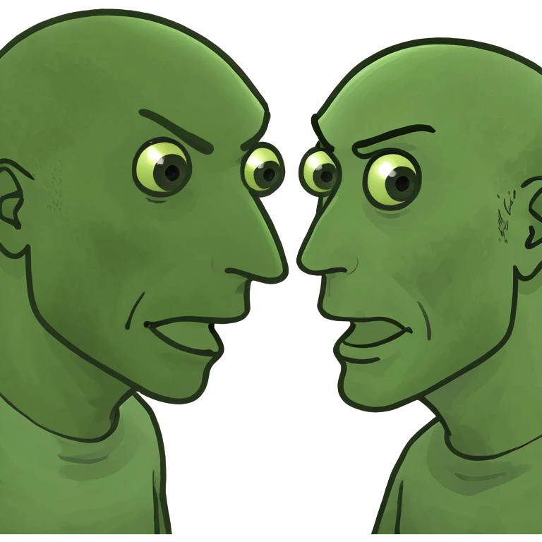 two people having a discussion emoji
