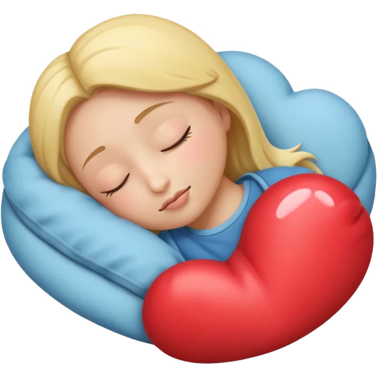 heart sleep emoji