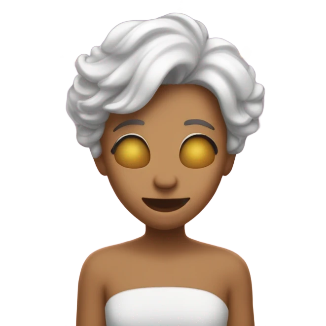눈 내리는 순간 emoji