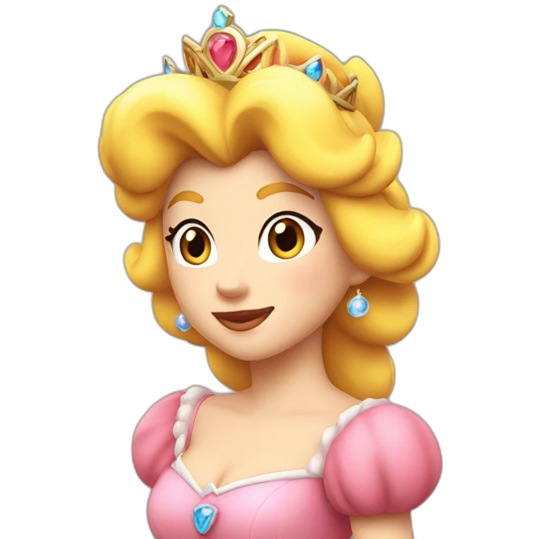 Princess Peach emoji