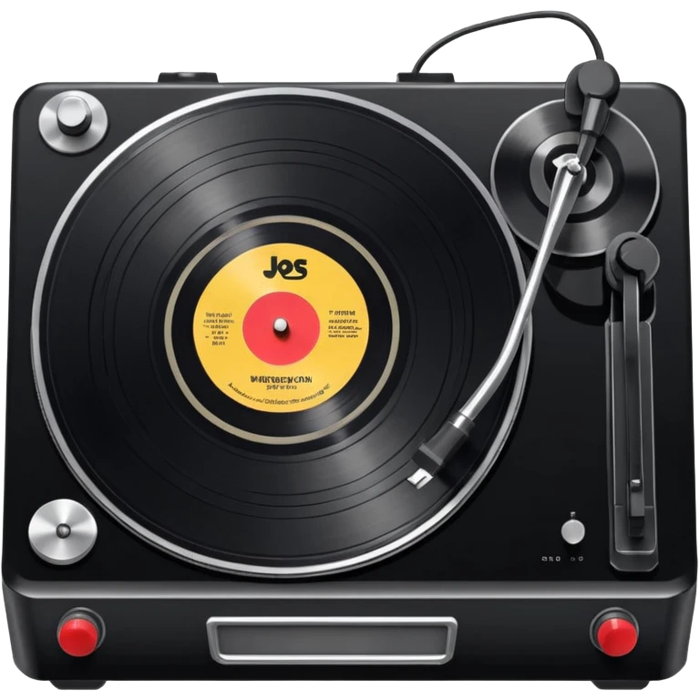 vinyl record player emoji