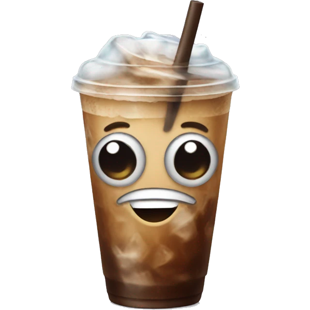 Iced coffe emoji