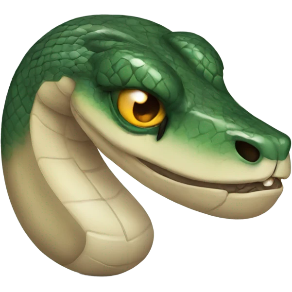 Crying snake  emoji