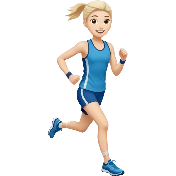 hollands sportieve loper emoji