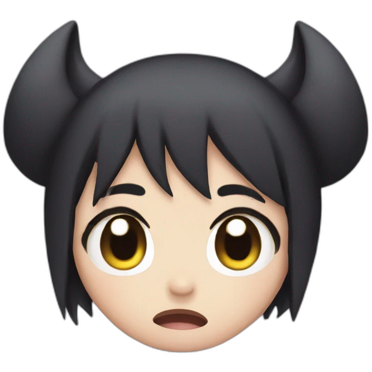 Kuromi cry emoji