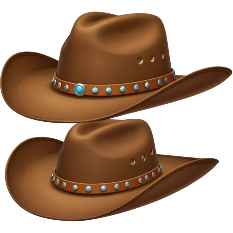 Just a Cowboy hat cartoonish emoji