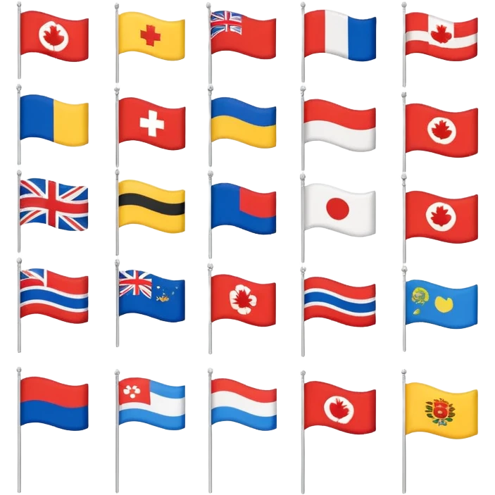 country flags emoji