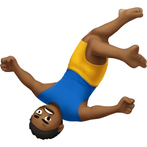 Back flip emoji