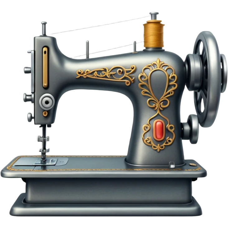 Máquina de costura emoji