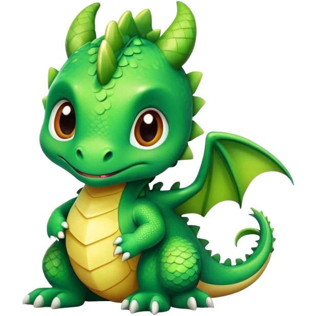Baby dragon emoji