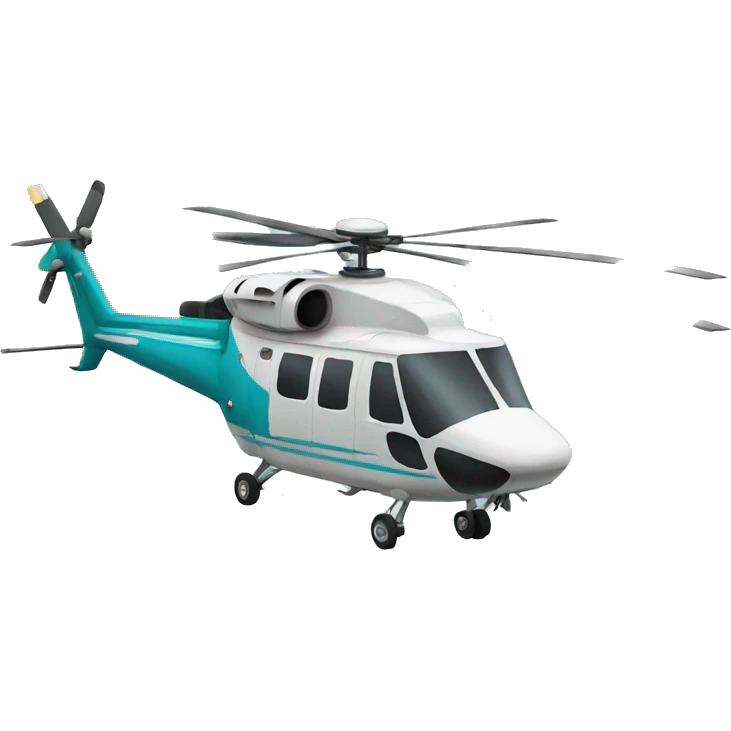 helicopter emoji