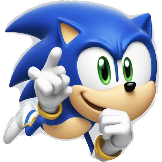  sonic game emoji