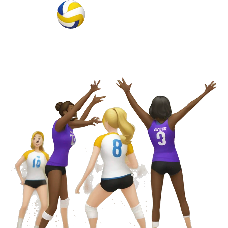 Good luck volleyball game  emoji