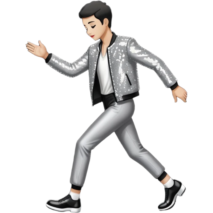 Moonwalking  emoji