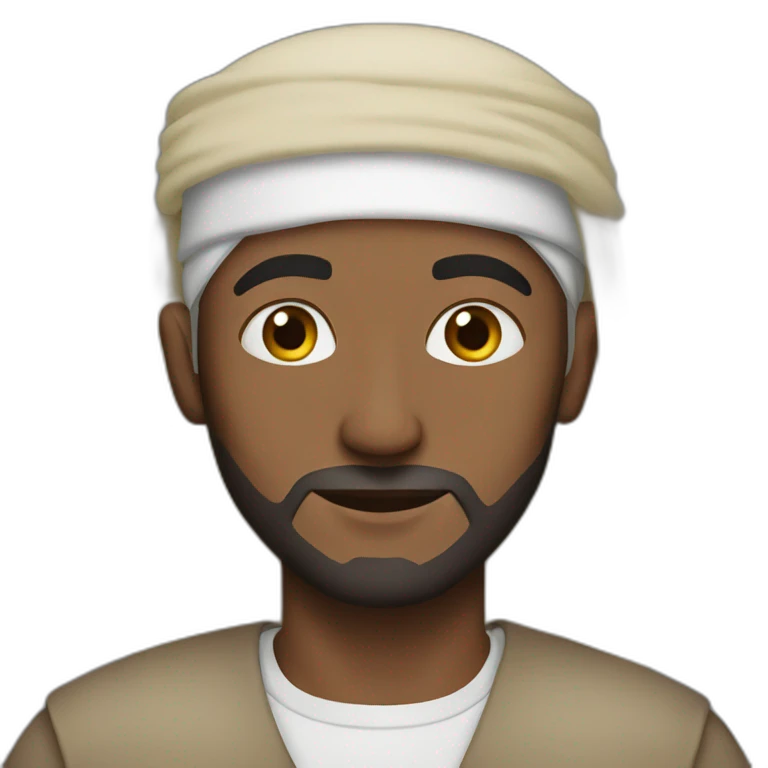 Muslim man emoji