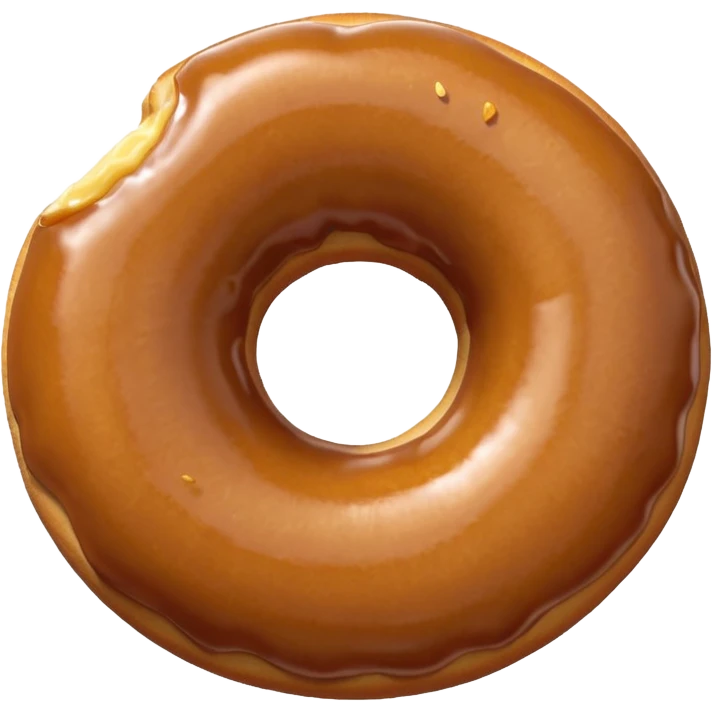 plain donut emoji