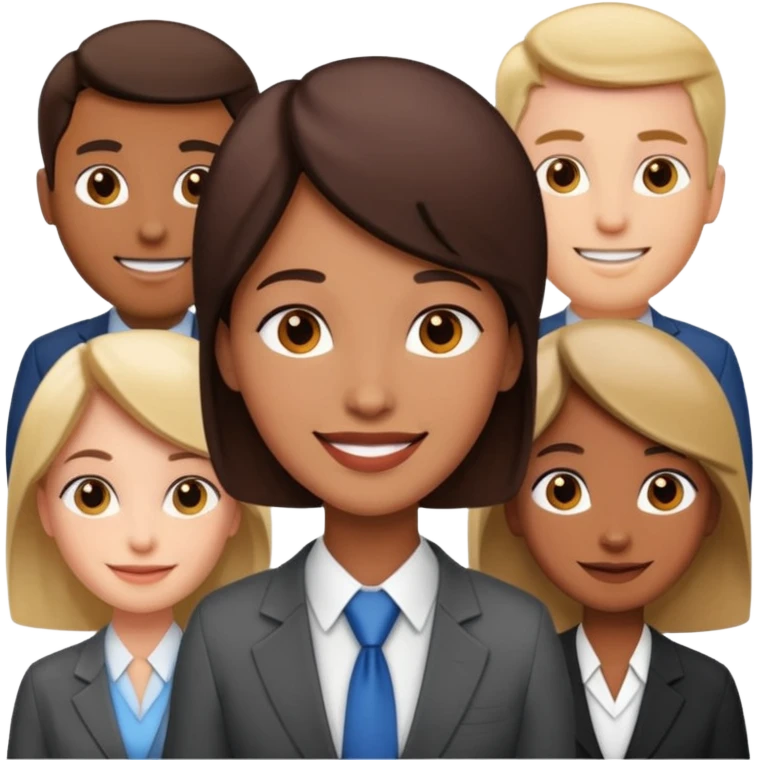 office workers face to face interview emoji