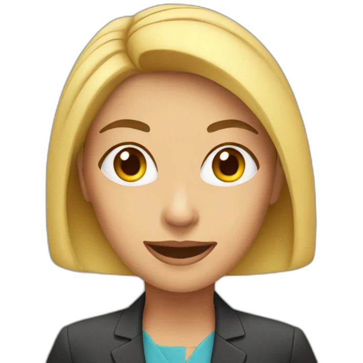 Woman newsreporter emoji