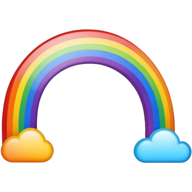 Rainbow emoji