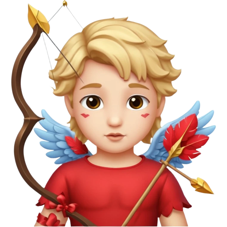 Cupid with a bow emoji