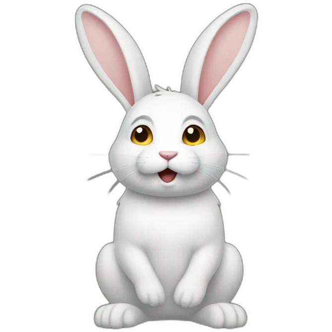 lapin crétin emoji
