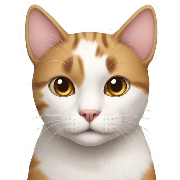 a cat with a Dog emoji