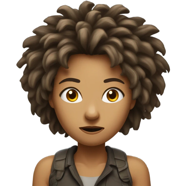Mad woman emoji