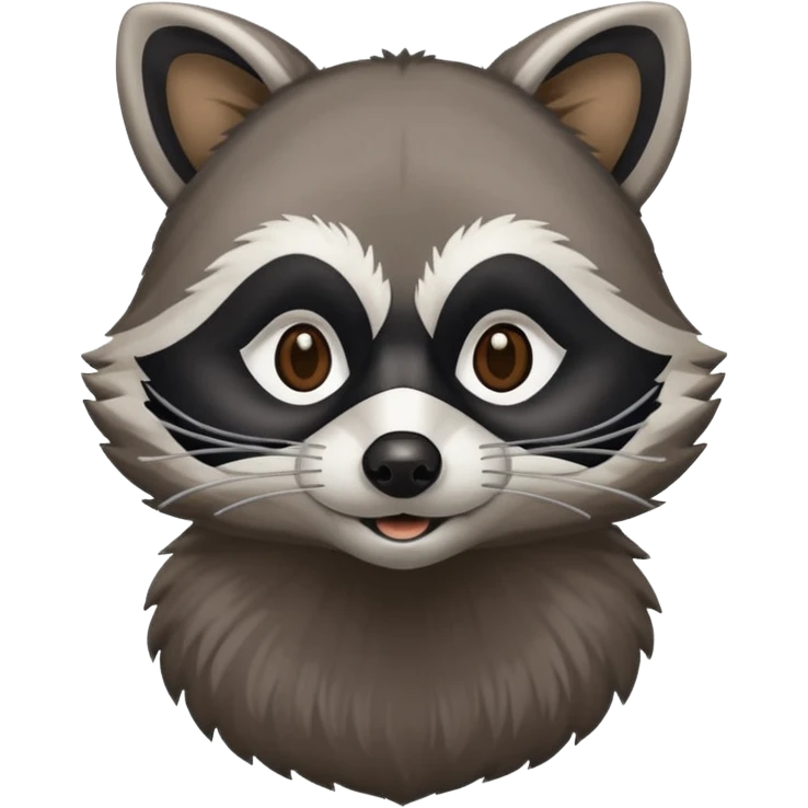 Raccoon emoji