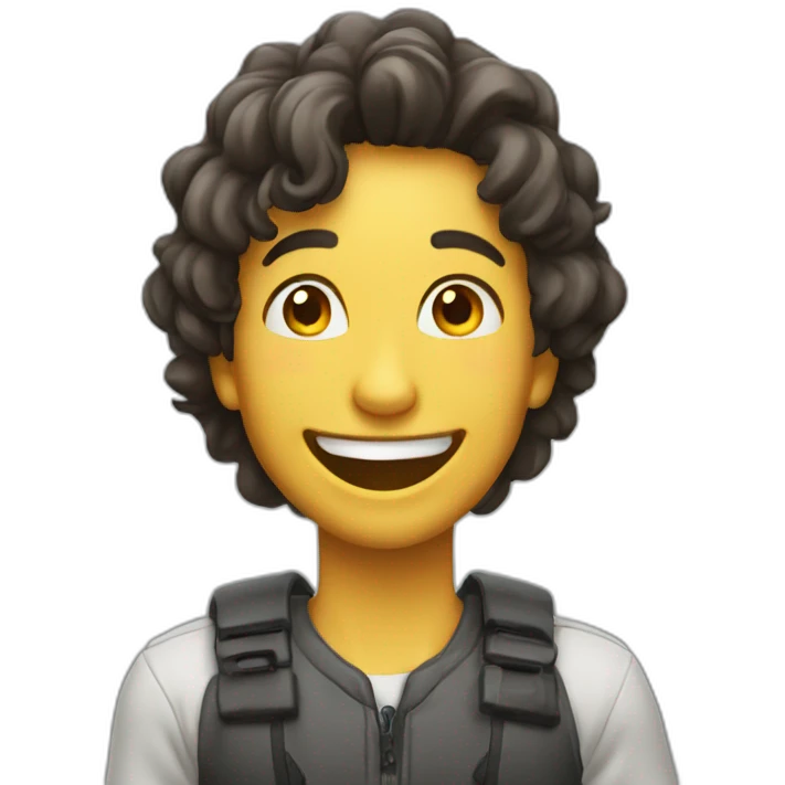 Payasa sonriendo  emoji