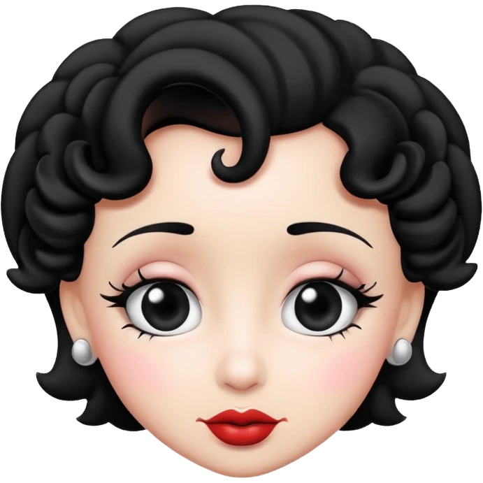 Betty boop emoji