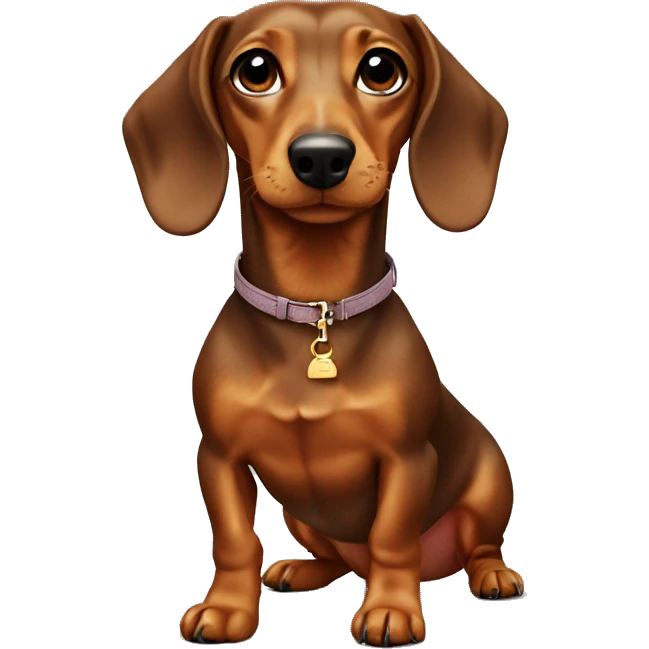 dachshund Fendi emoji