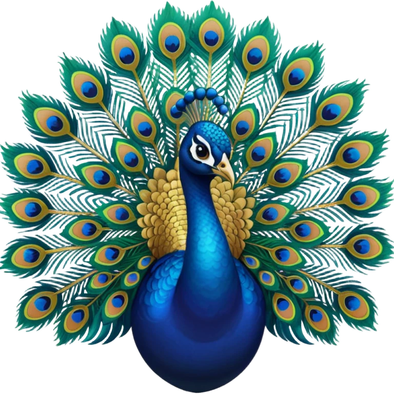 Peacock only one Features   emoji