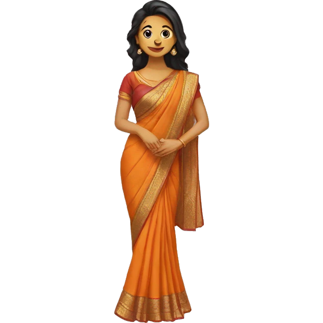 Saree emoji