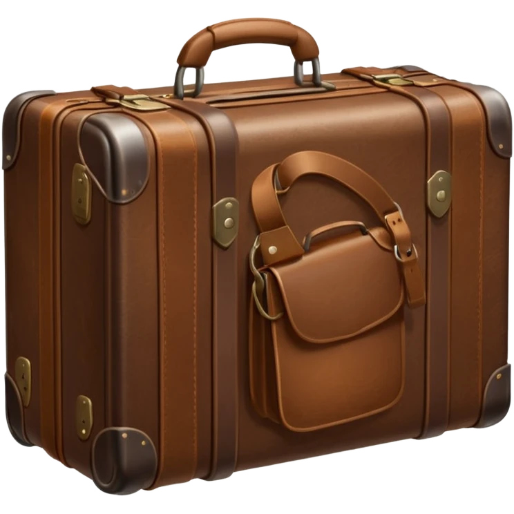 generate realistic suitcase emoji