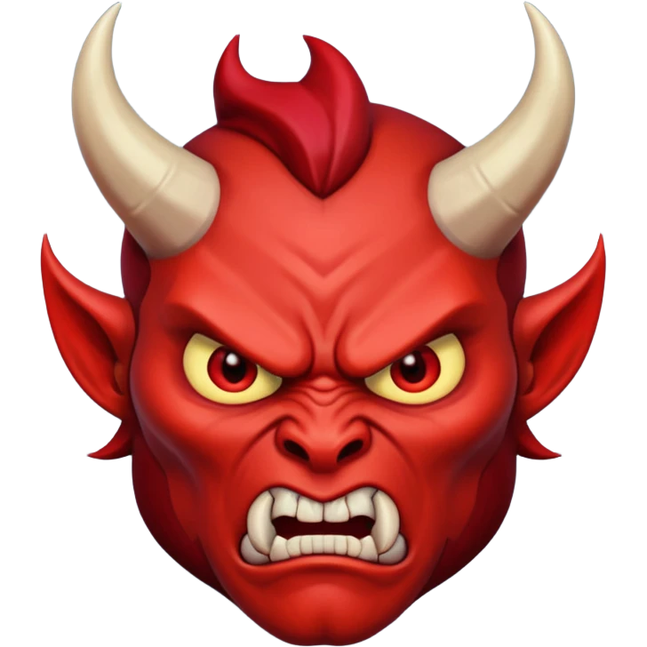 Angry hello devil 👿 emoji